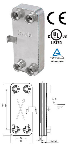 釬焊板式換熱器/換熱器/板式換熱器/蒸發(fā)器/空氣干燥機(jī)/冷凝器--寧波哈雷換熱設(shè)備_co土木在線(原網(wǎng)易土木在線)